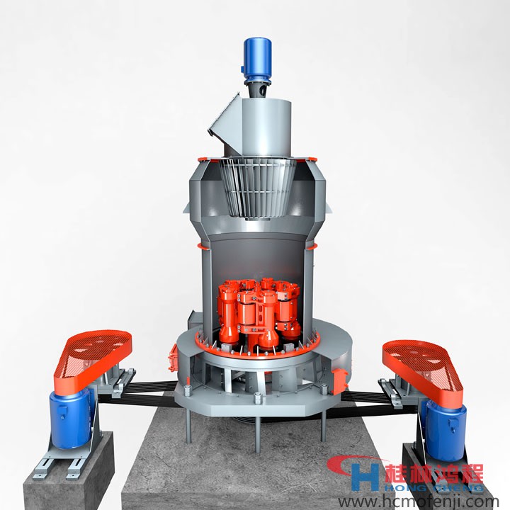 桂林鴻程磨粉機，雷蒙磨粉機升級版， HC1700縱擺磨粉機